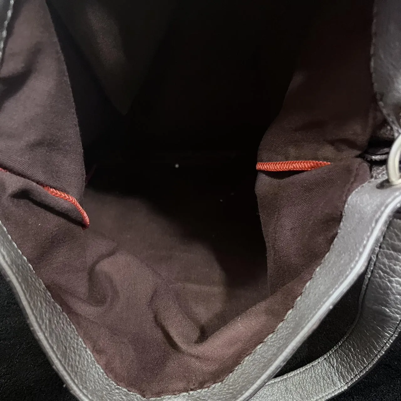 Banana Republic Silver Leather Shoulder Bag, photo 4 of 4