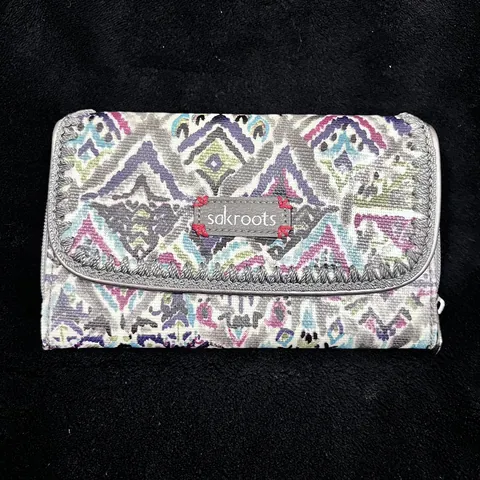 Sakroots Zip Around Clutch Wallet