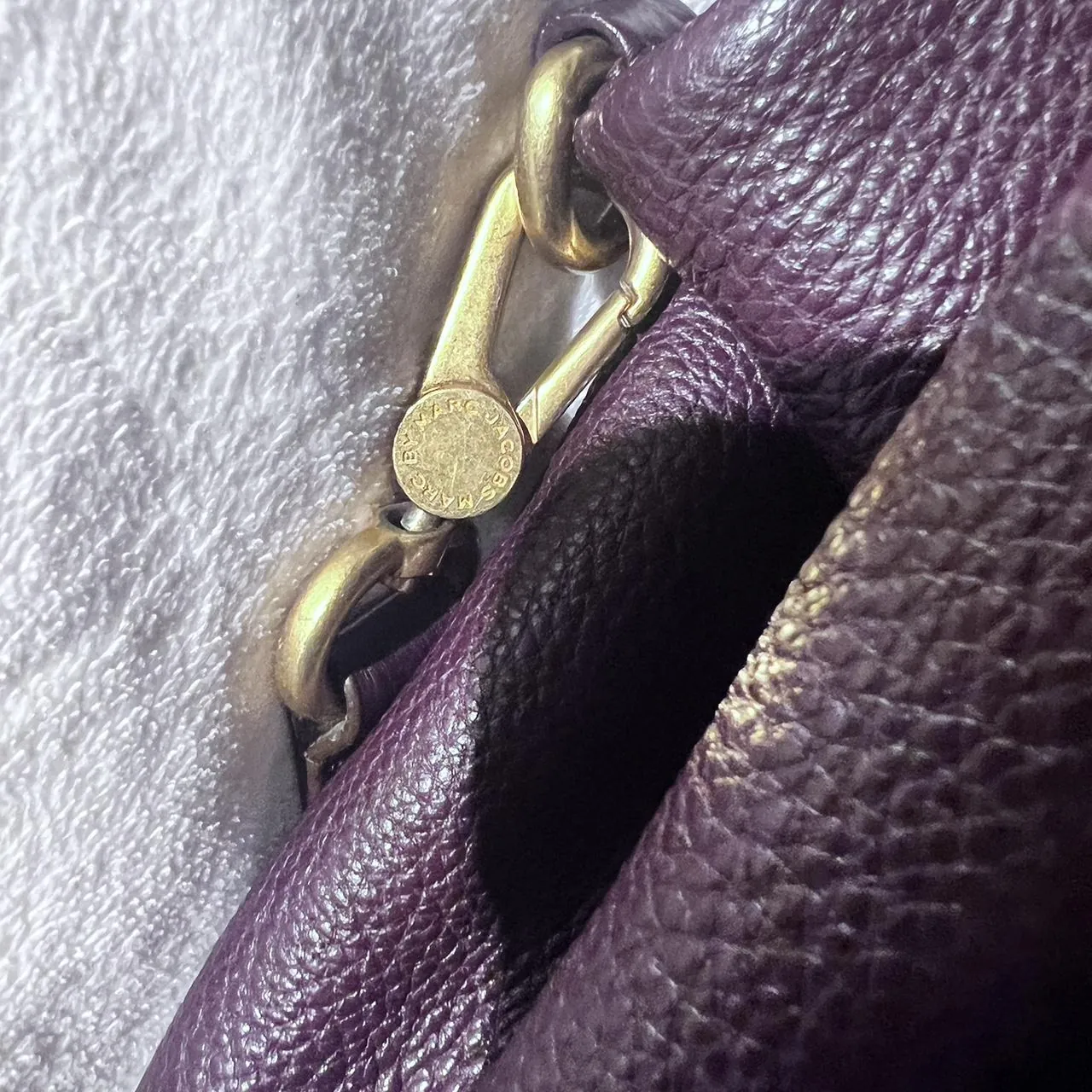 Vintage Marc by Marc Jacobs Burgundy Leather Bag, photo 6 of 6