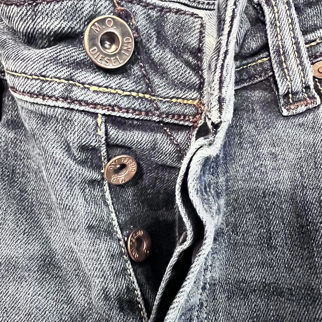 Diesel Industry Wash 0880K Stretch Larkee Relaxed Comfort Straight, photo 8 of 8