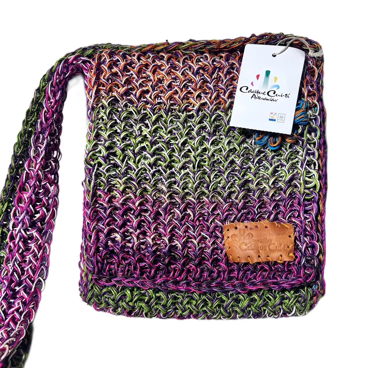 Cacique Cui-te Handmade Multicolored Purse, photo 1 of 4