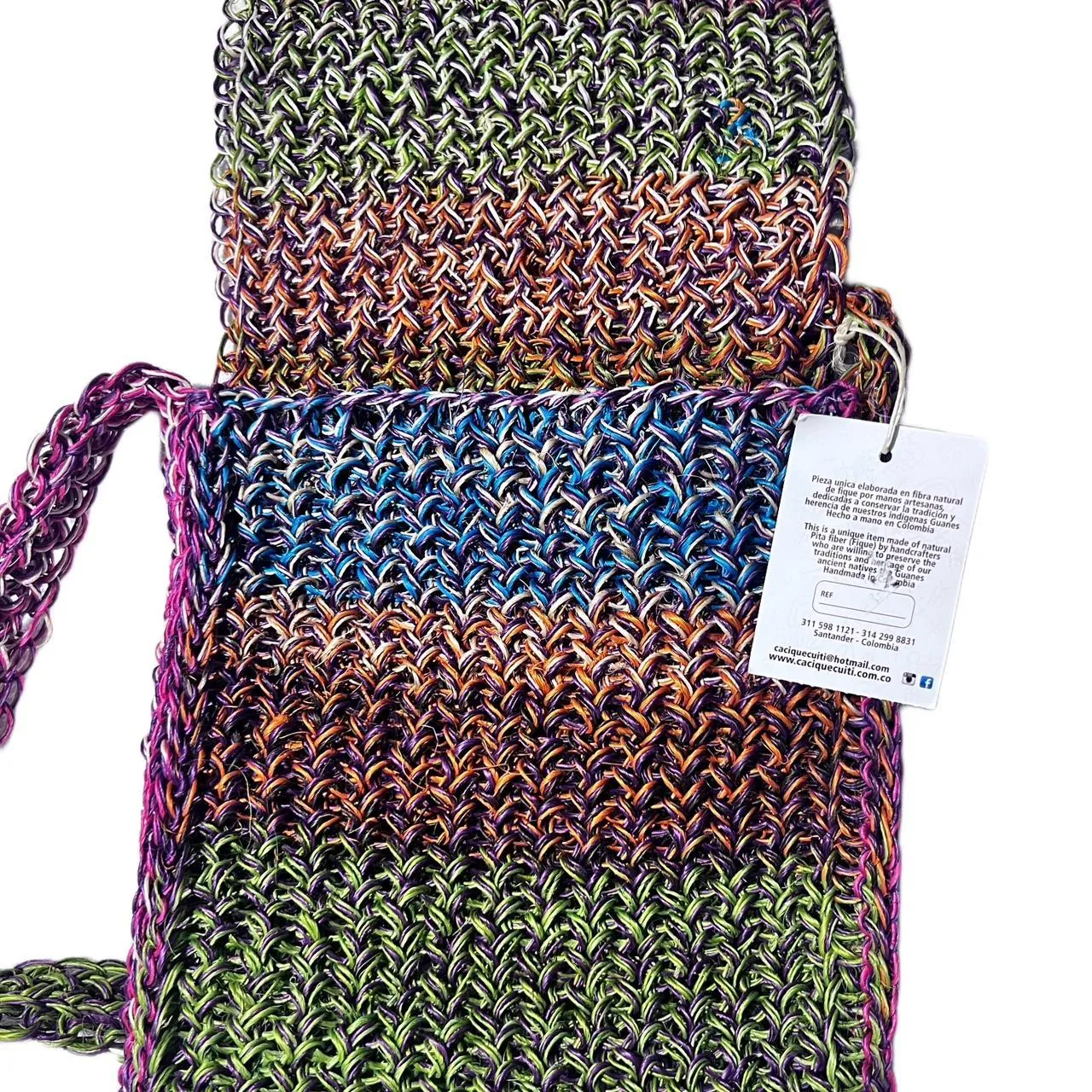 Cacique Cui-te Handmade Multicolored Purse, photo 4 of 4