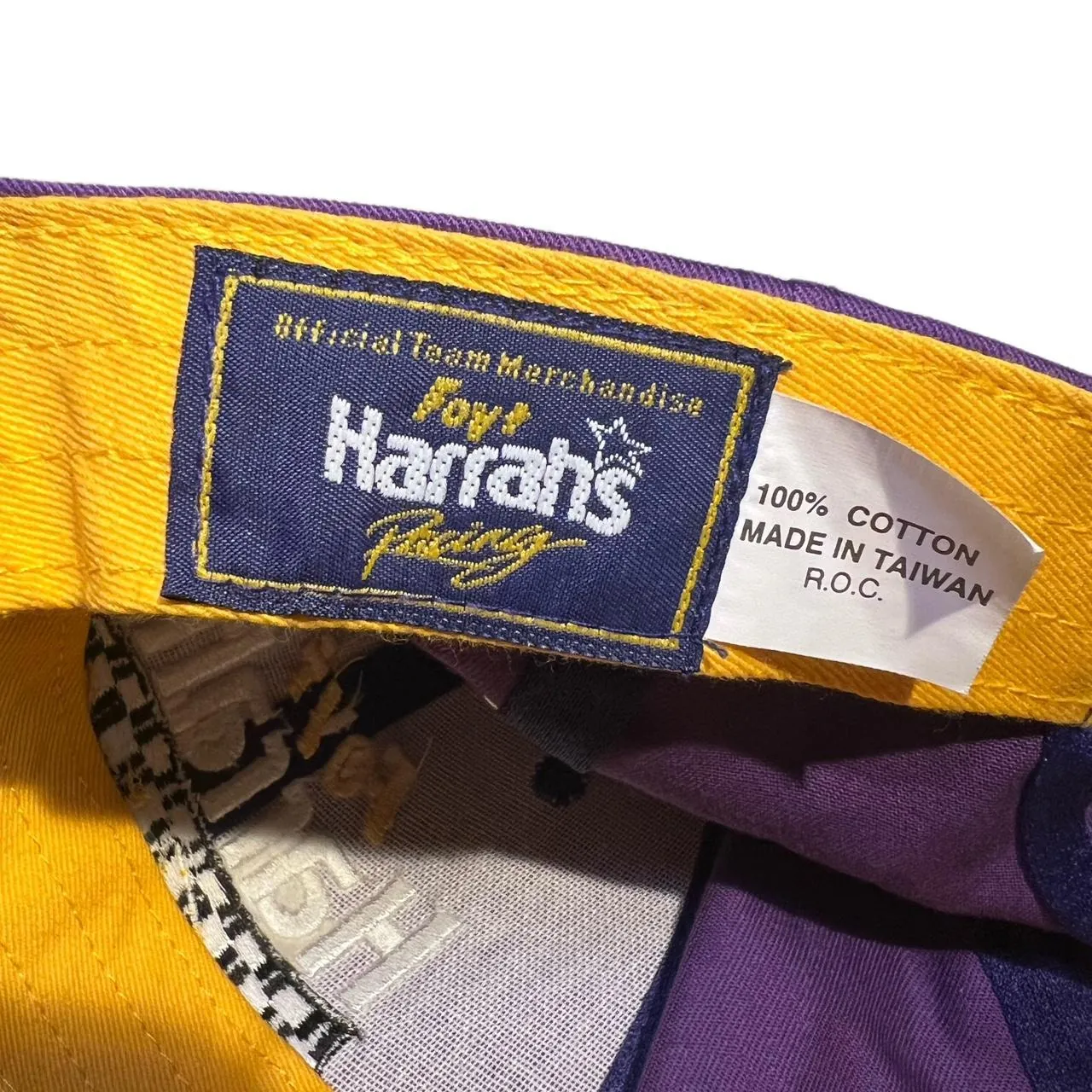 Vintage Larry Foyt Harrah’s Racing Cap, photo 5 of 5