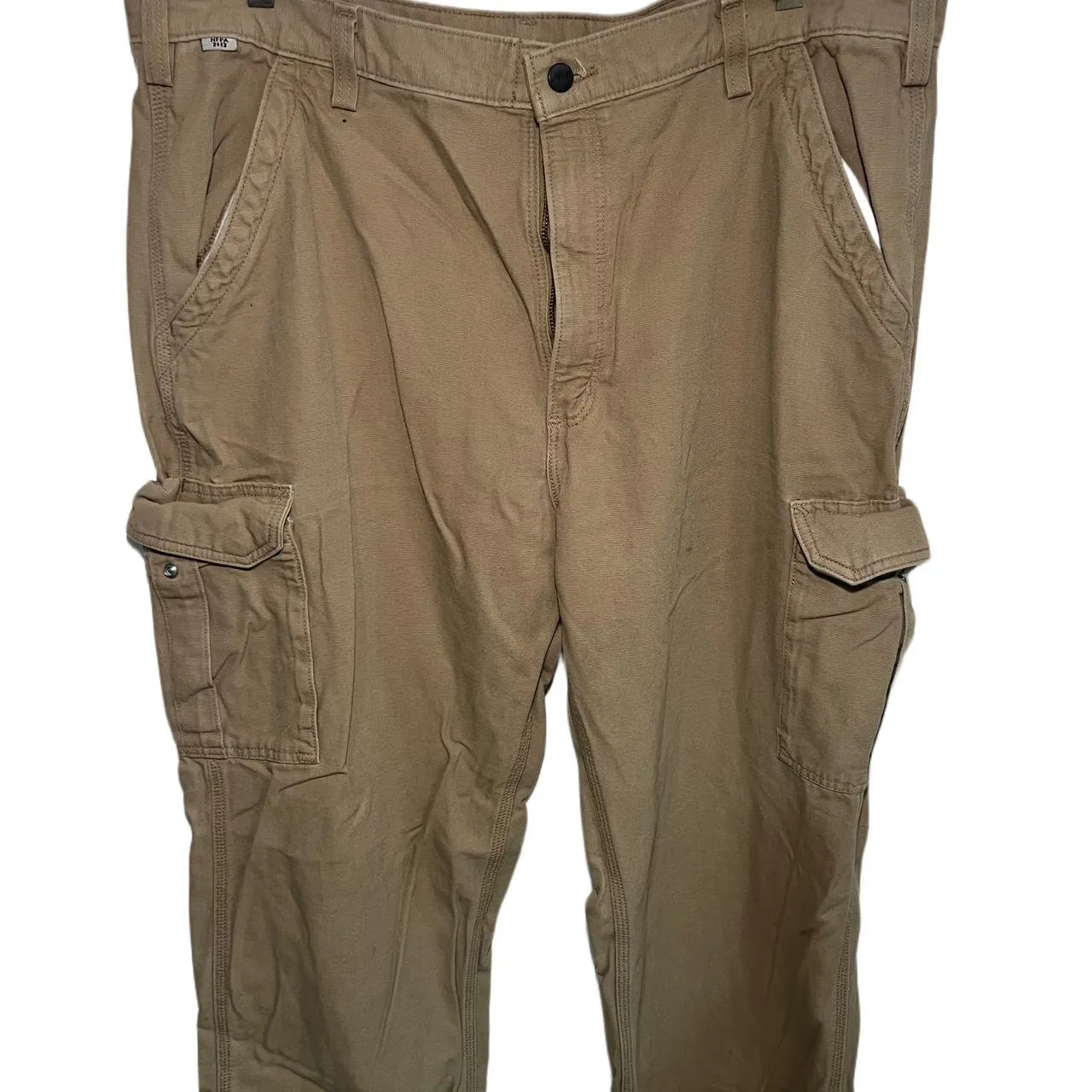 Vintage Carhartt Khaki Cargo Pants, photo 2 of 5