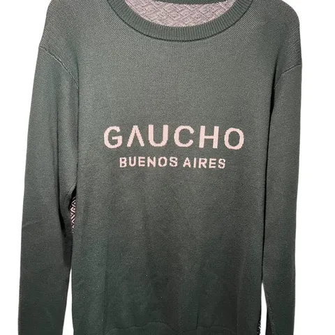 Gaucho Buenos Aires Ivo Cotton Knit Logo Sweater