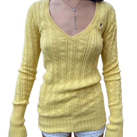 Vintage American Eagle Yellow Sweater