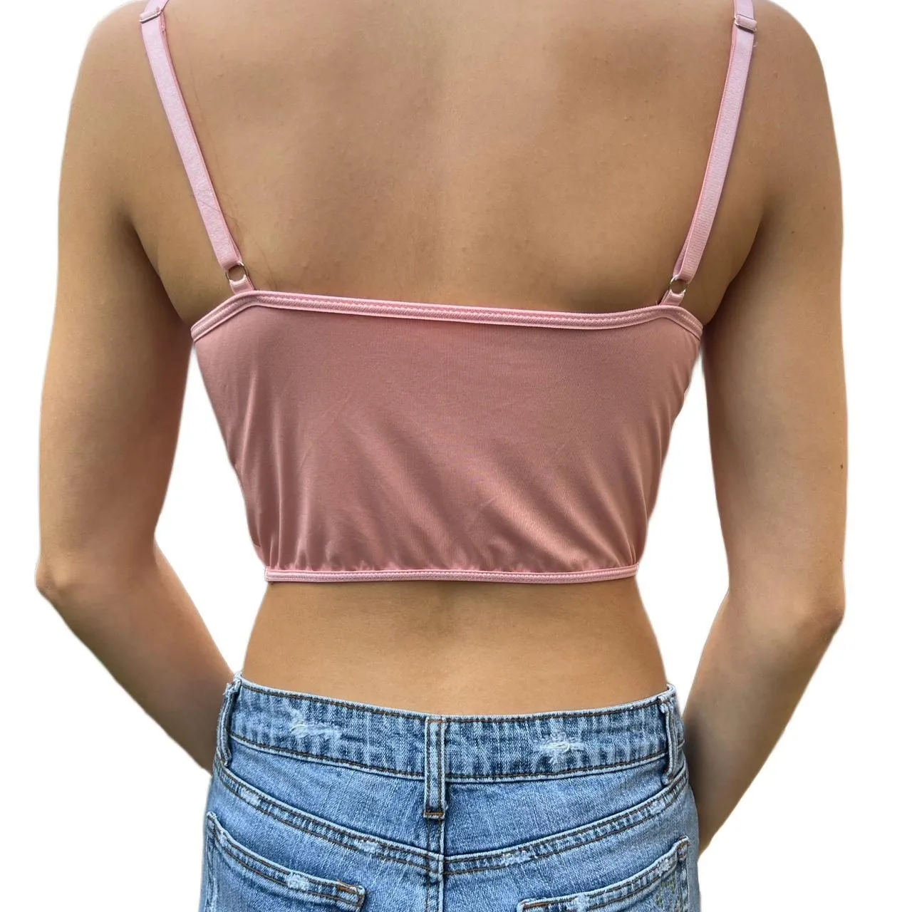 Bustier Lace Crop Top, photo 2 of 2
