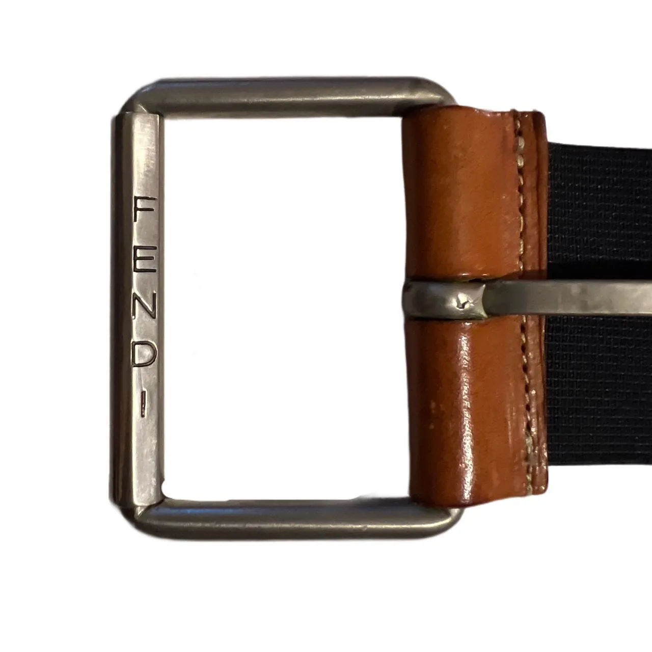 Vintage 1980s Fendi Wide Leather Belt, photo 3 of 4