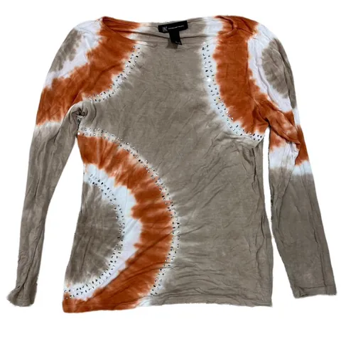 Inc International Concepts Tye-Dye Long Sleeve Shirt