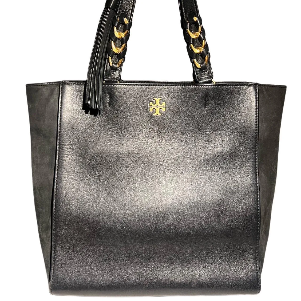 Tory Burch Black Brooke Tote, photo 1 of 4