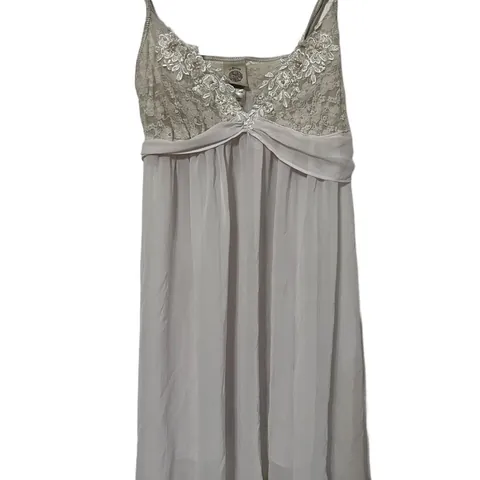 In Bloom White Lingerie Dress