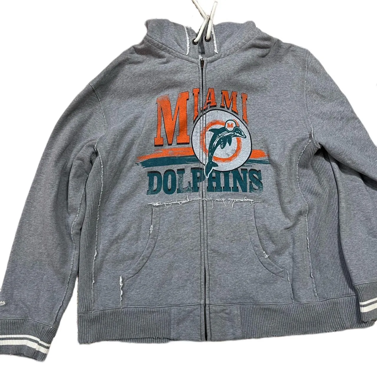 Vintage Miami Dolphins Distressed Jacket, photo 1 of 3