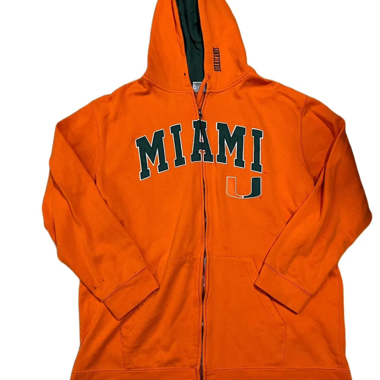 University of Miami Retro Jacket Hoodie, photo 2 of 3