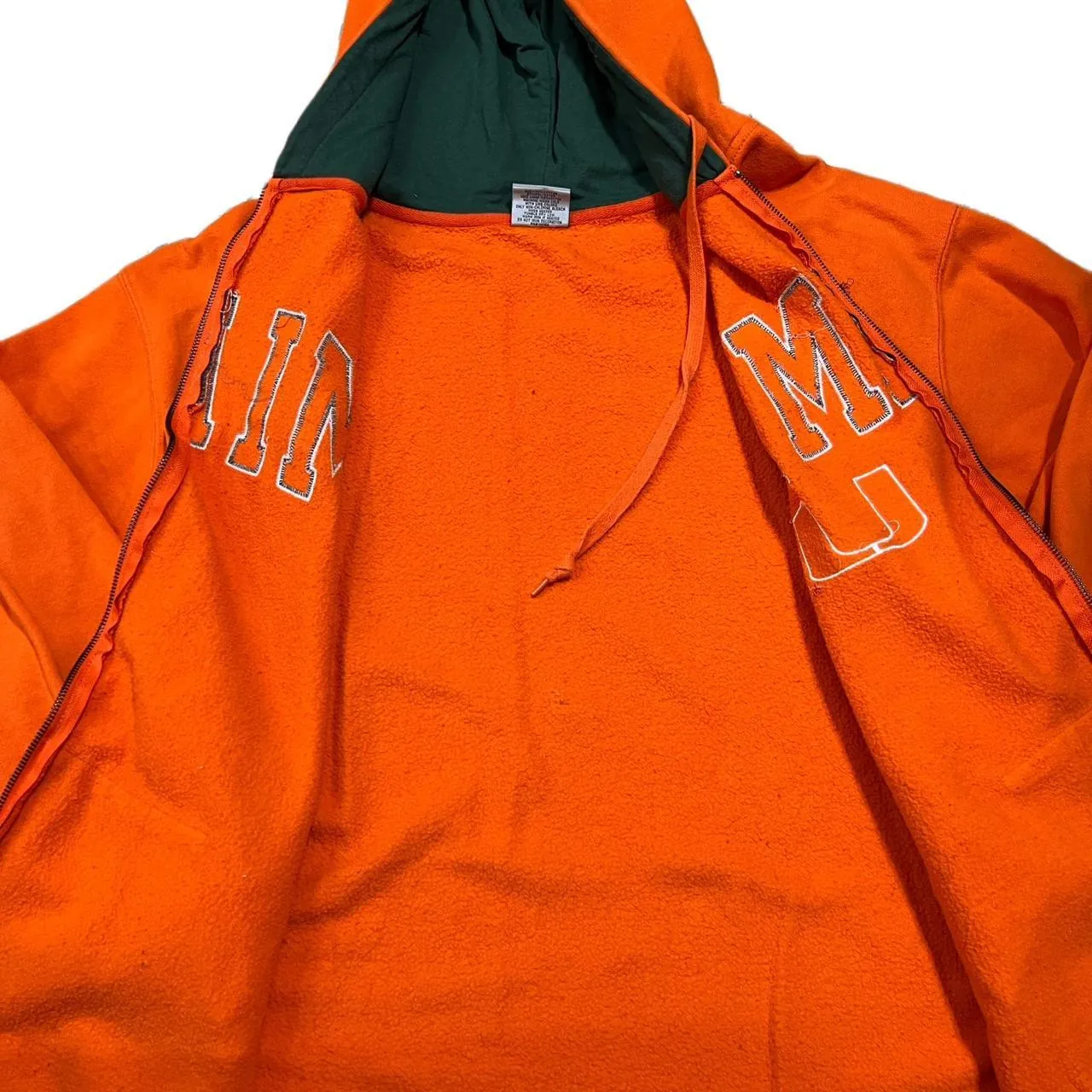 University of Miami Retro Jacket Hoodie, photo 3 of 3