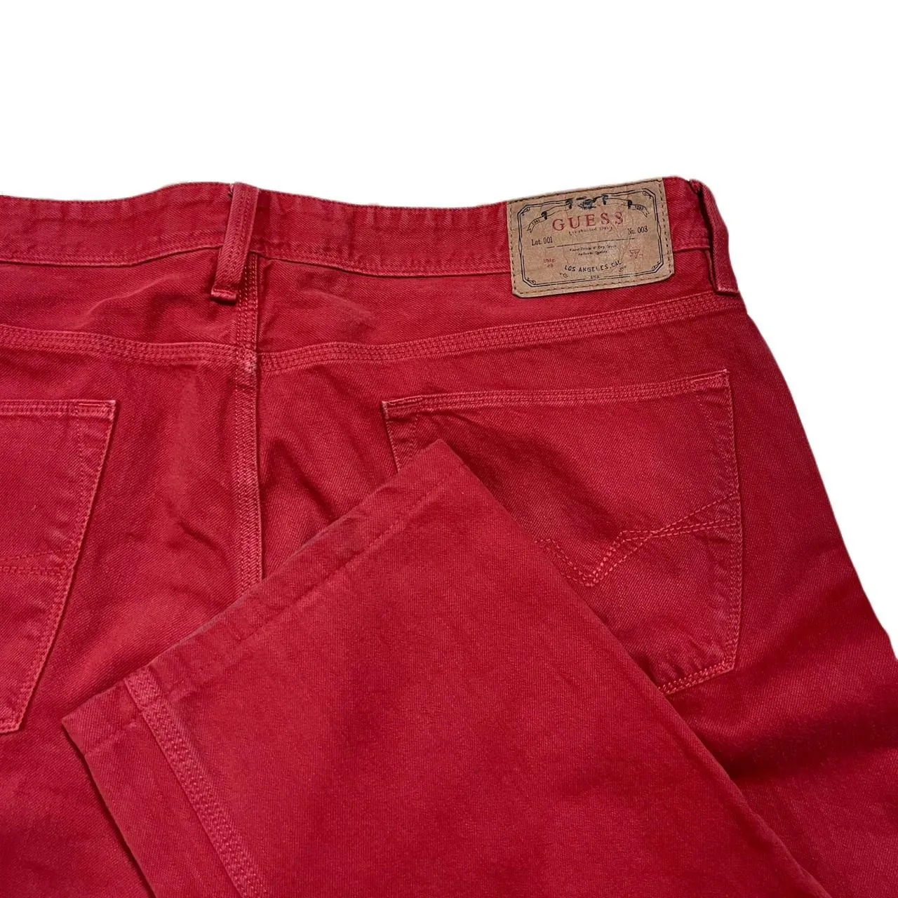 Vintage Guess Red Jeans, photo 1 of 4