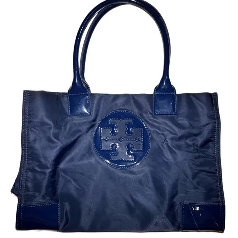 Tory Burch Navy Nylon Tote