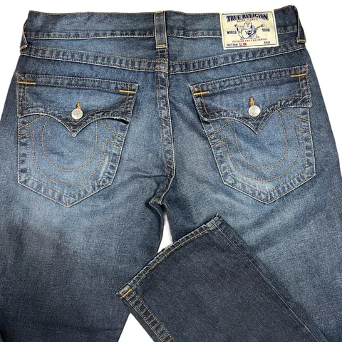 True Religion Jeans Slim with Flaps