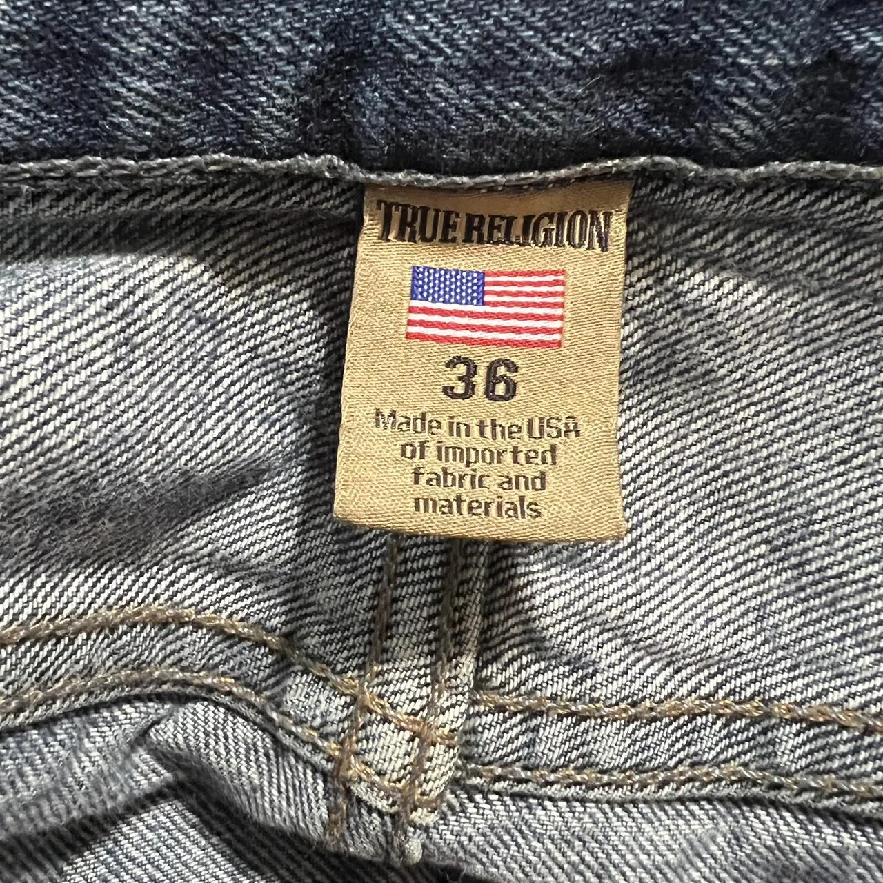Vintage True Religion Geno Relaxed Slim Jeans, photo 7 of 7