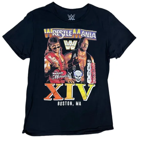 Vintage Wrestle Mania Shawn Micheals vs. Stone Cold Shirt