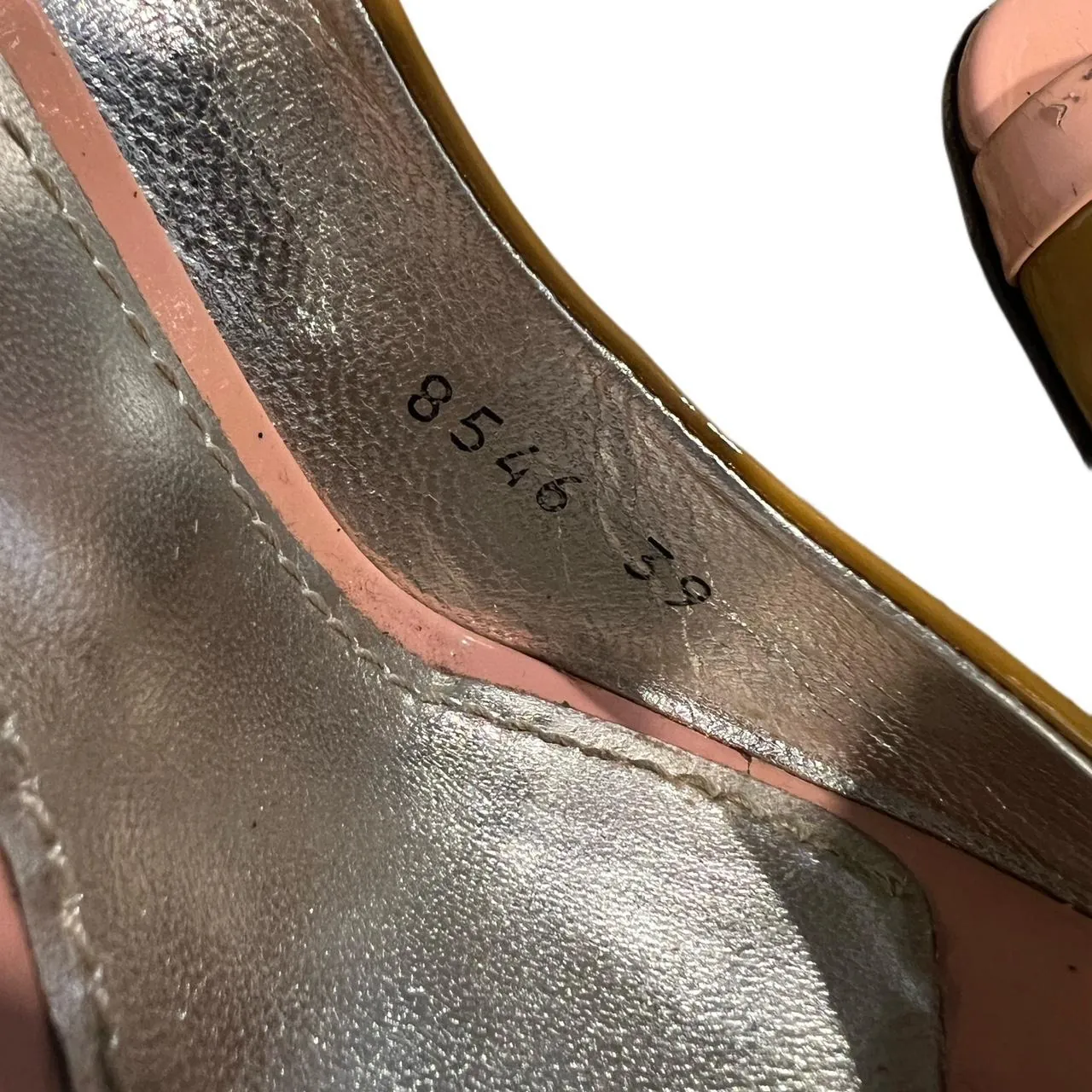 Vintage Dolce & Gabbana Peep Toe Patent Heels, photo 5 of 8