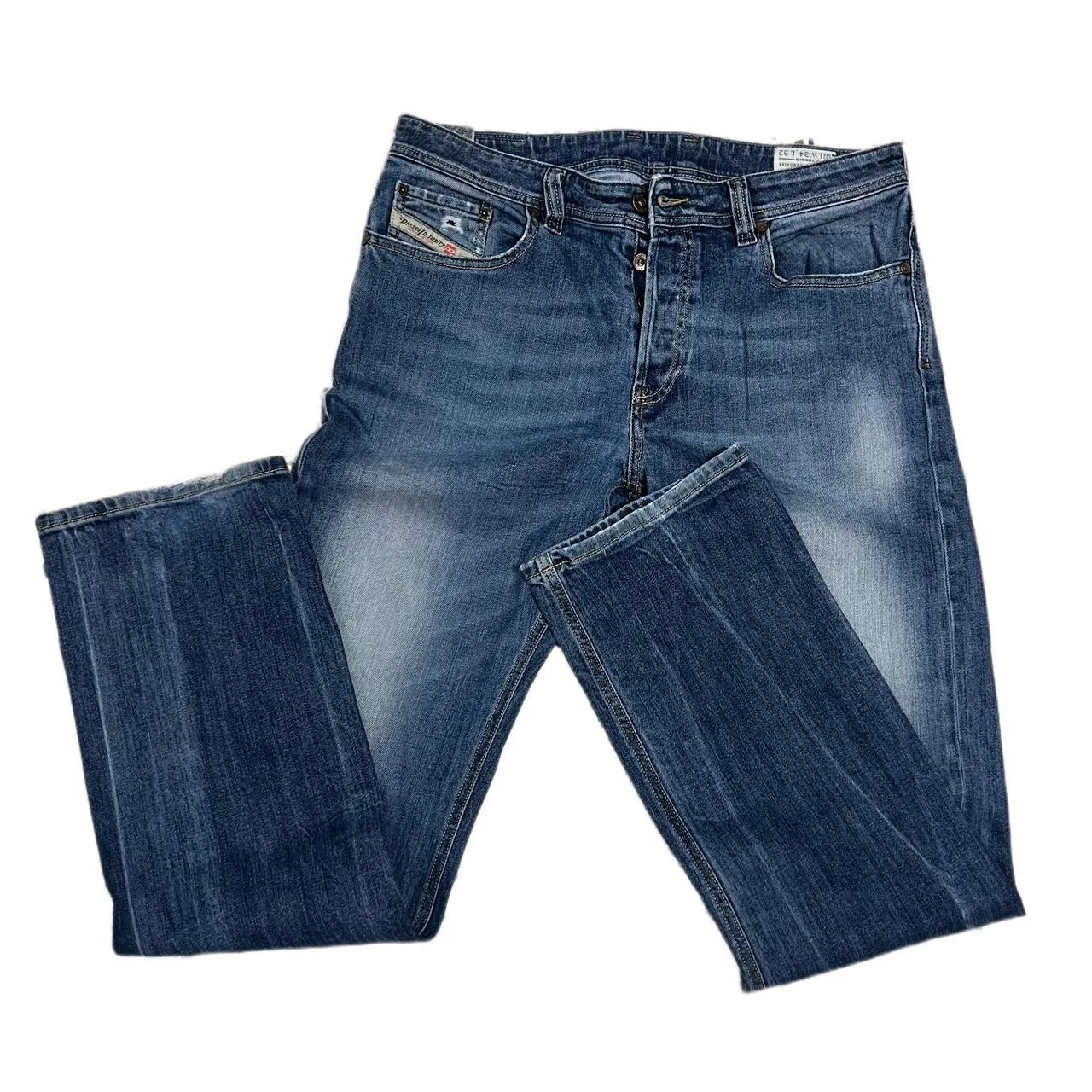 Vintage Diesel Industry Larkee-Relaxed Straight Jeans, photo 3 of 7