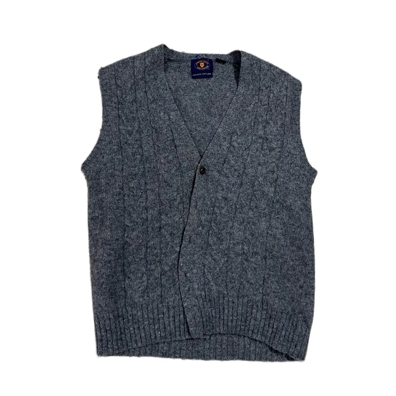 Vintage Status Club Wool Vest, photo 1 of 3