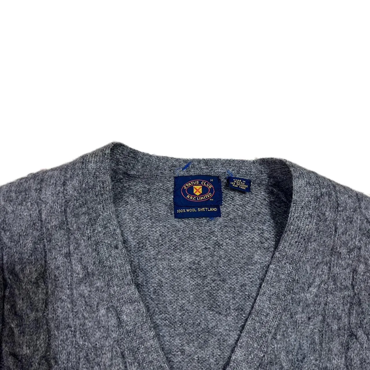 Vintage Status Club Wool Vest, photo 2 of 3