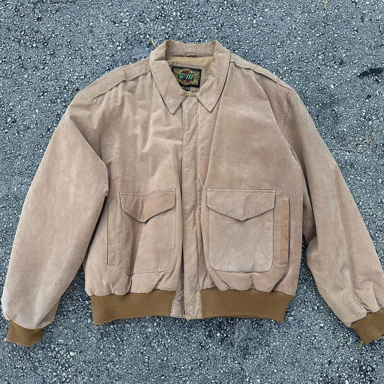 Vintage G-3 Global Identity Leather Jacket, photo 1 of 7