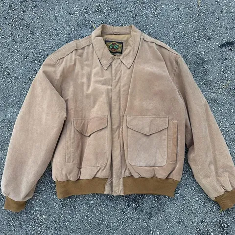 Vintage G-3 Global Identity Leather Jacket