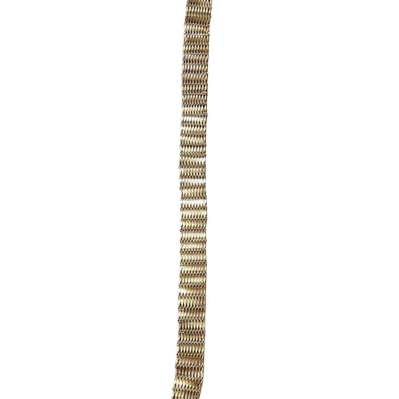 Vintage Gold Chain Belt with Tassel Fringe, photo 2 of 4