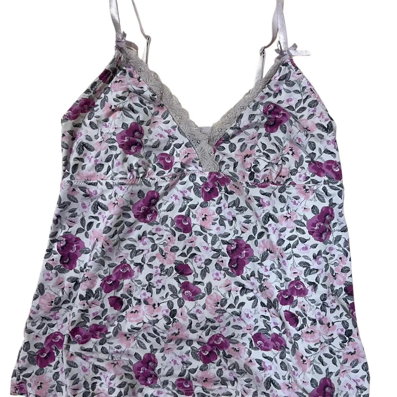 Laura Ashley Vintage Y2K Pink Floral Camisole, photo 1 of 3