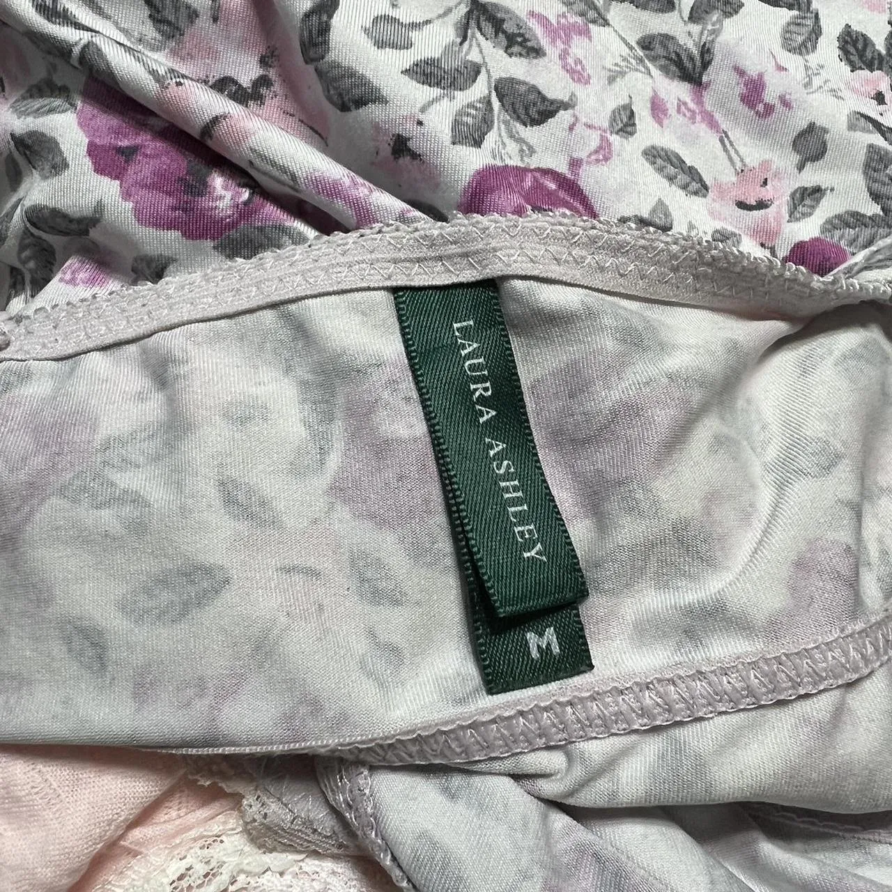 Laura Ashley Vintage Y2K Pink Floral Camisole, photo 3 of 3