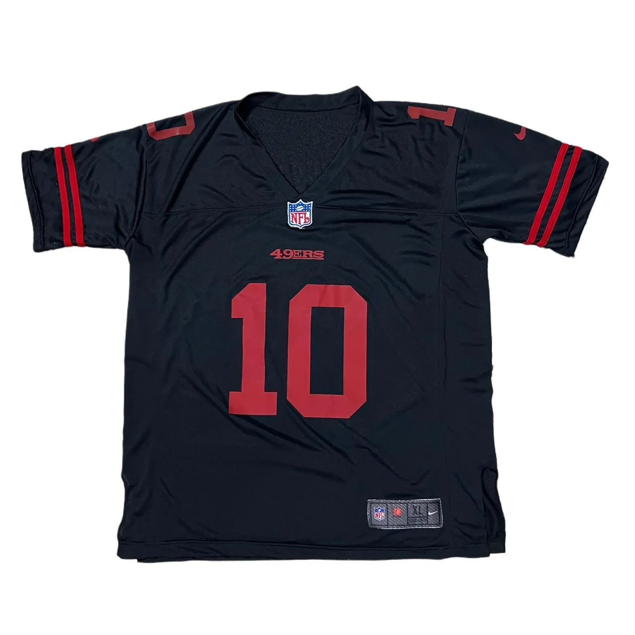 NFL San Francisco 49ers #10 Jimmy Garoppolo Jersey, photo 3 of 4