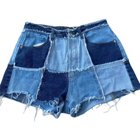 Wild Fable Patchwork Denim Shorts
