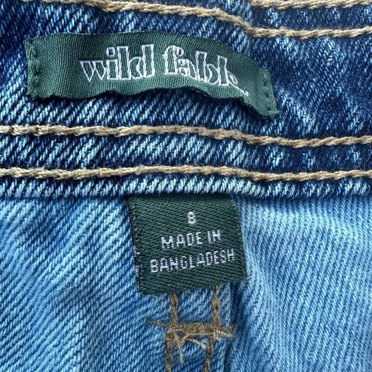 Wild Fable Patchwork Denim Shorts, photo 4 of 5