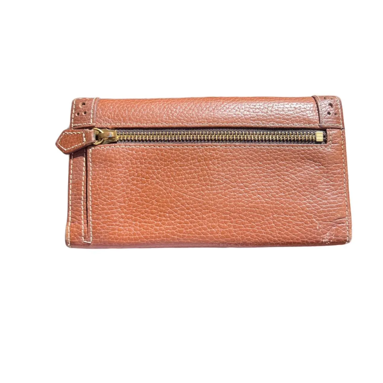Vintage Dooney & Bourke Brown Pebble Leather Wallet, photo 3 of 3