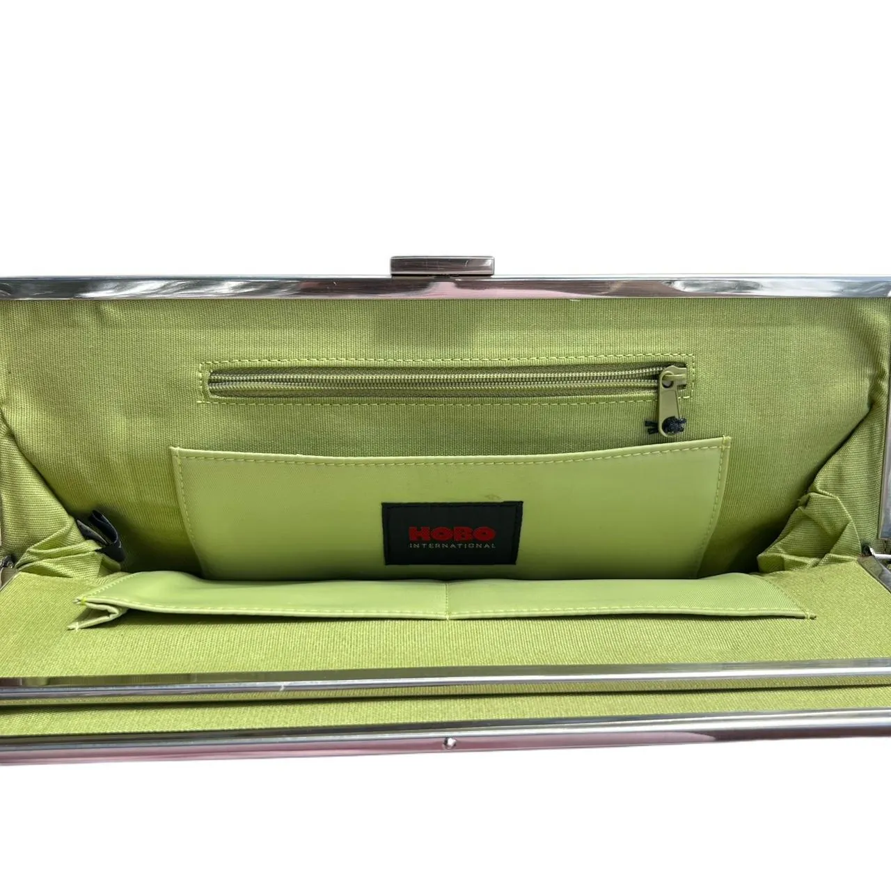 Vintage Hobo International Hot Pink Clutch Purse, photo 2 of 2