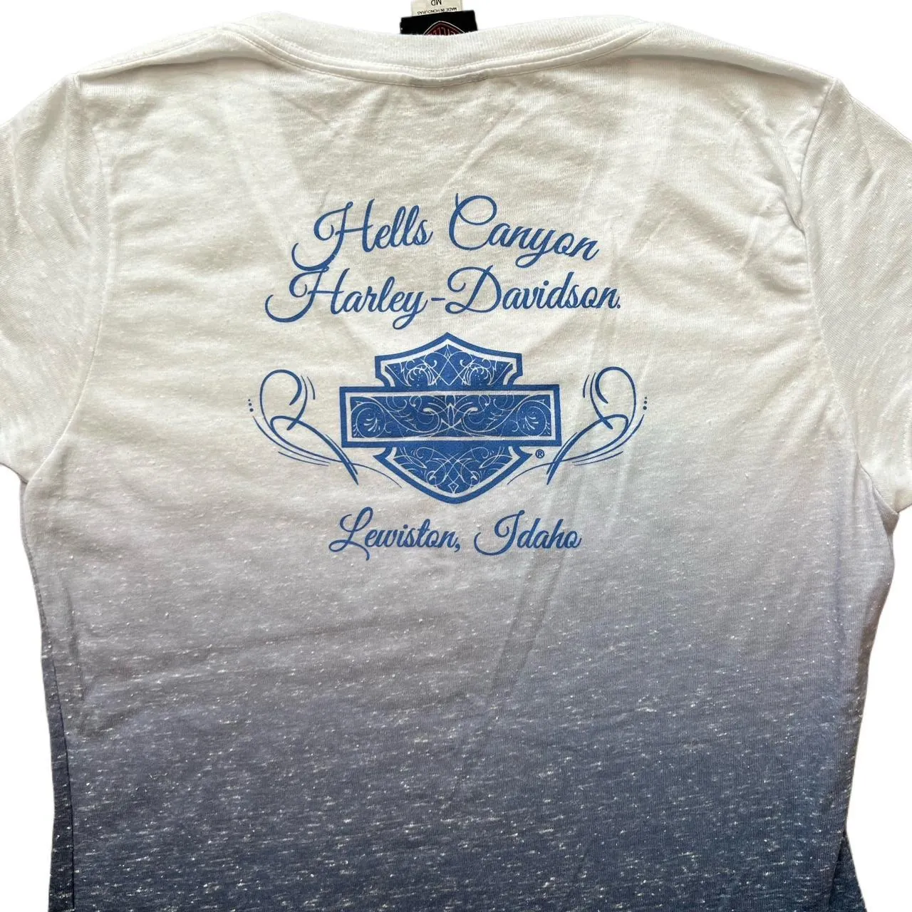 Vintage Y2K Harley Davidson Ombré Shirt, photo 4 of 4
