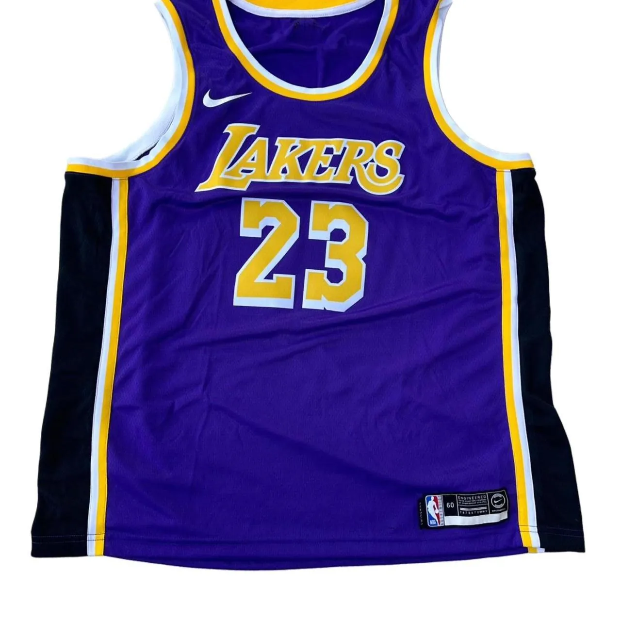 Nike LeBron James Lakers Vaporknit Jersey Statement Edition, photo 1 of 4