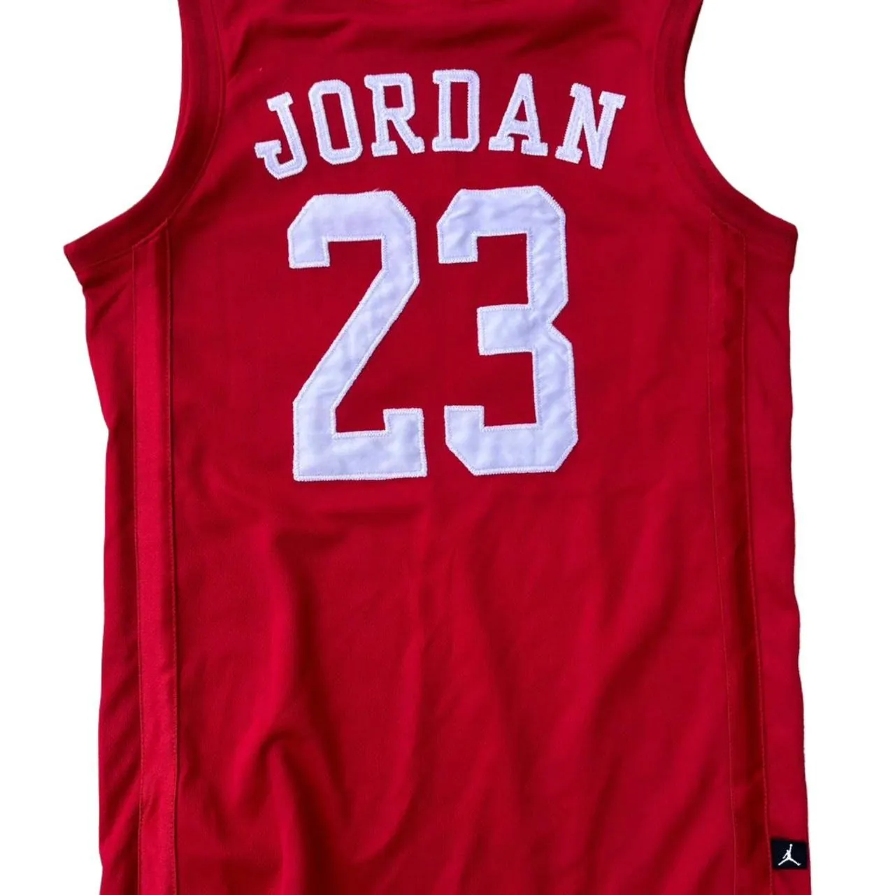 Micheal Jordan #23 Air Jordan 1982 Red Jersey, photo 1 of 6