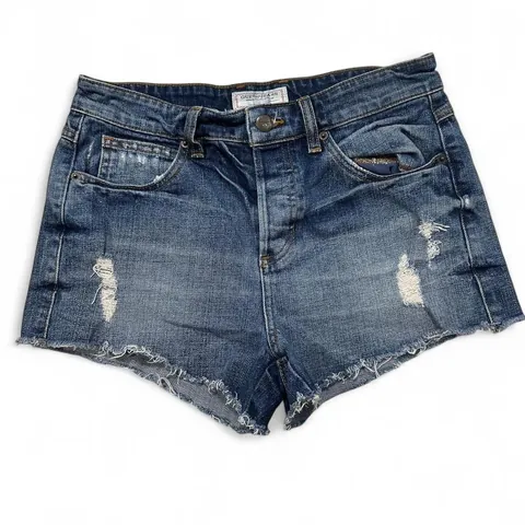 Vintage Y2K Guess Distressed Denim Shorts