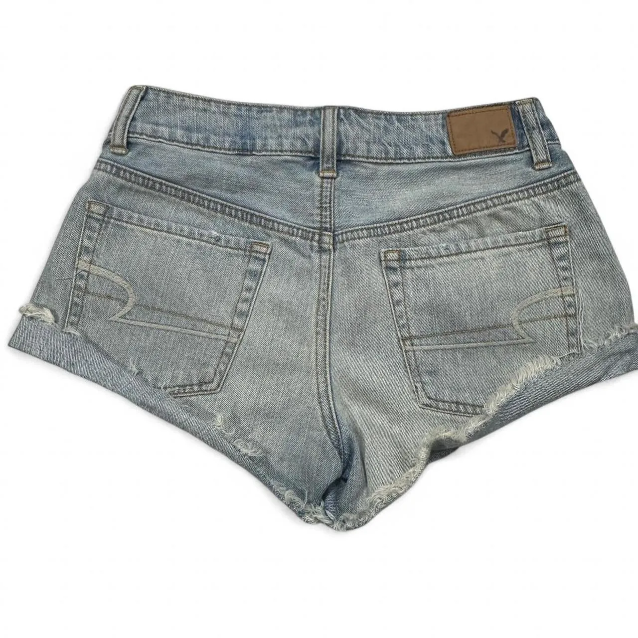 Vintage American Eagle Outfitters Embroidered Denim Shorts, photo 2 of 5