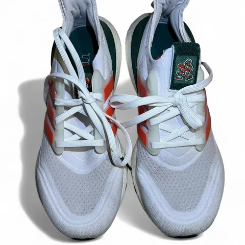 University of Miami Hurricanes Adidas Ultra Boost Sneakers