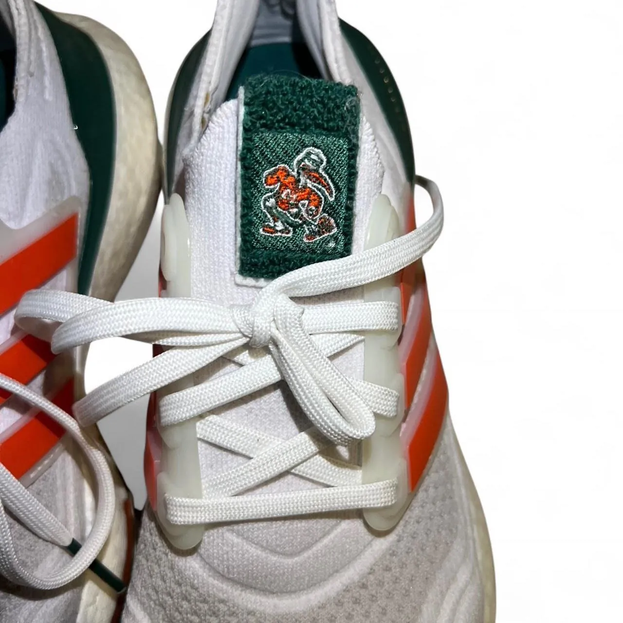 University of Miami Hurricanes Adidas Ultra Boost Sneakers, photo 2 of 7