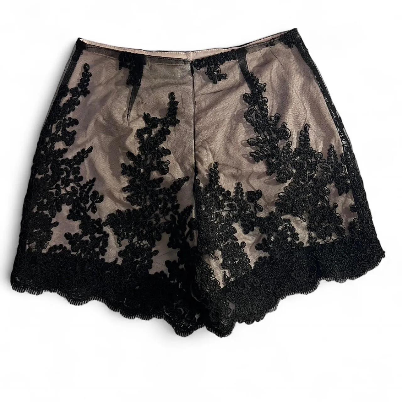 Miss Avenue Black Lace Shorts, photo 3 of 3