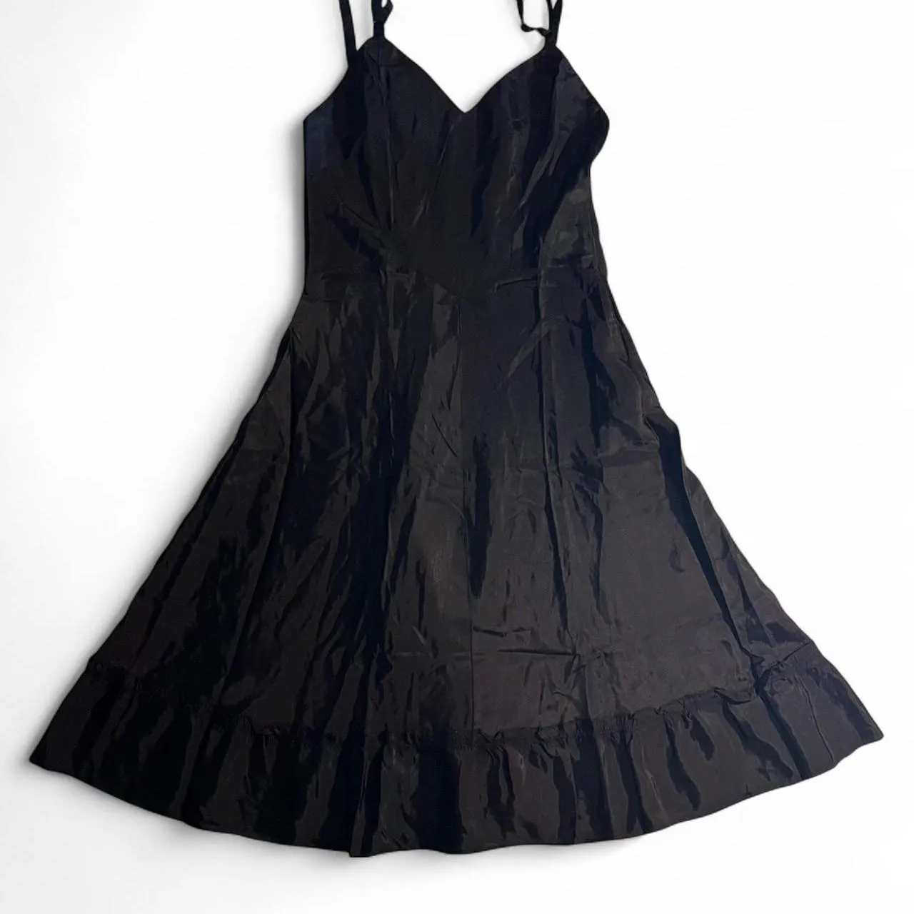 Vintage Light Black Midi Dress, photo 1 of 5