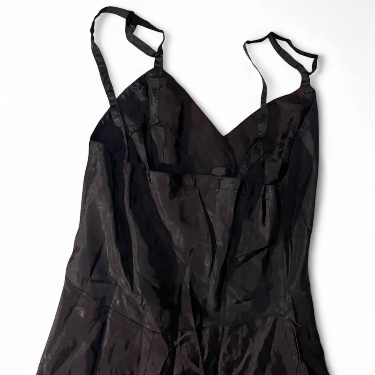 Vintage Light Black Midi Dress, photo 5 of 5