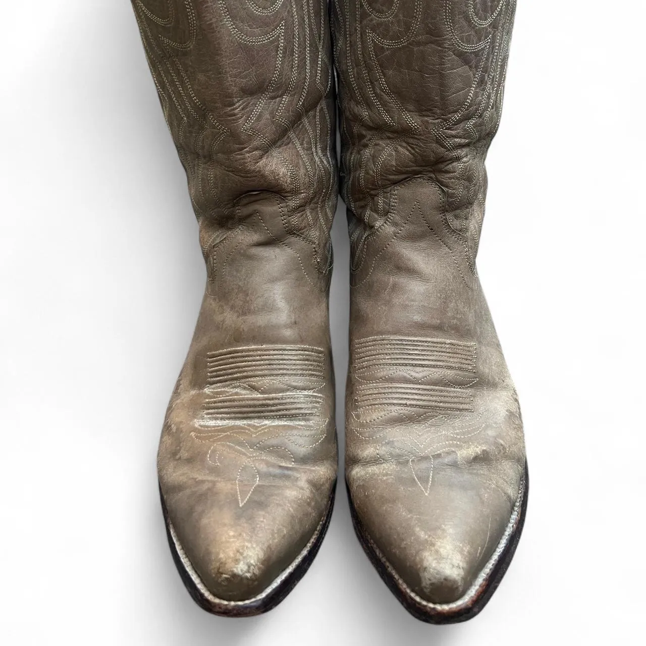 Dan Post Cream Western Cowboy Boots, photo 4 of 5