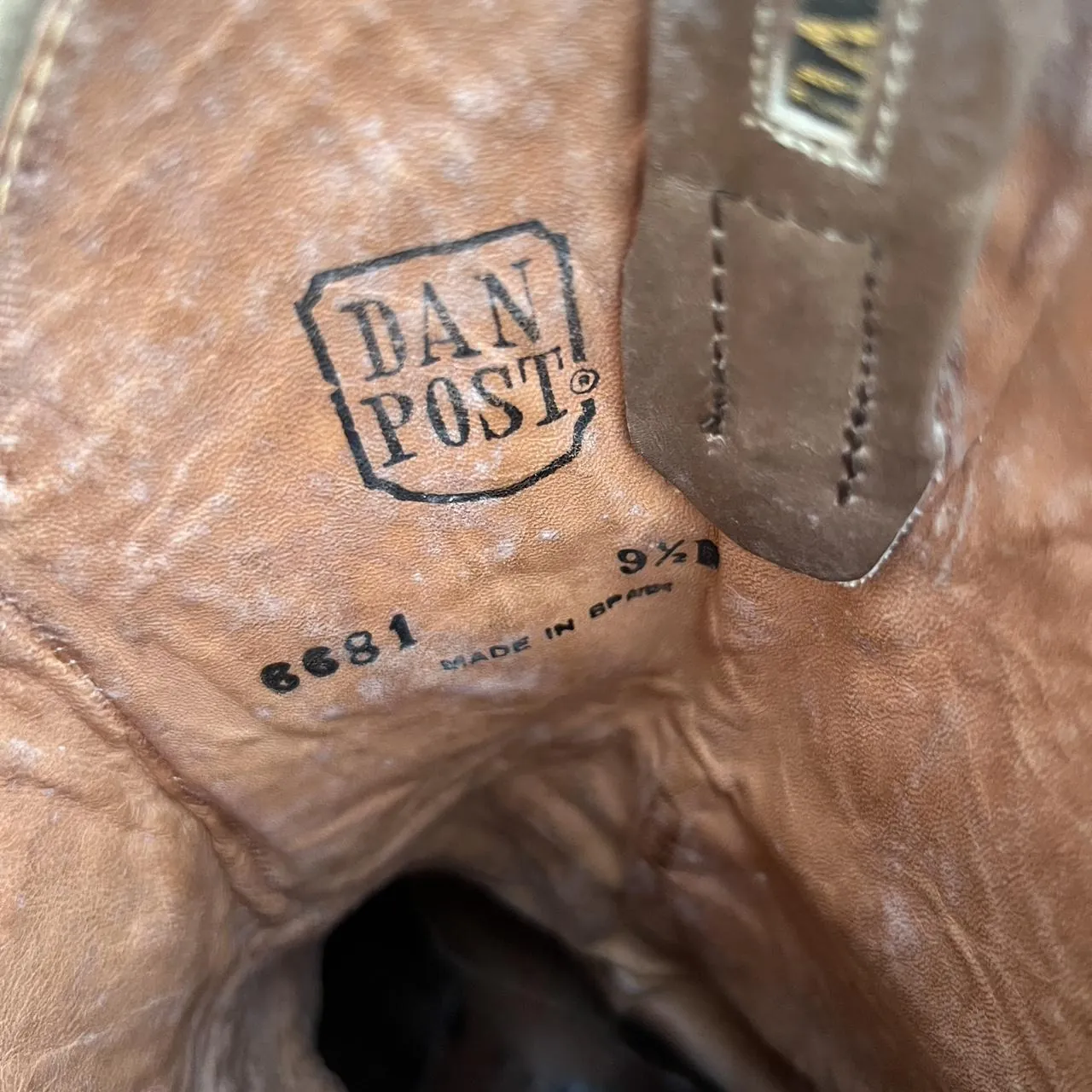 Dan Post Cream Western Cowboy Boots, photo 5 of 5