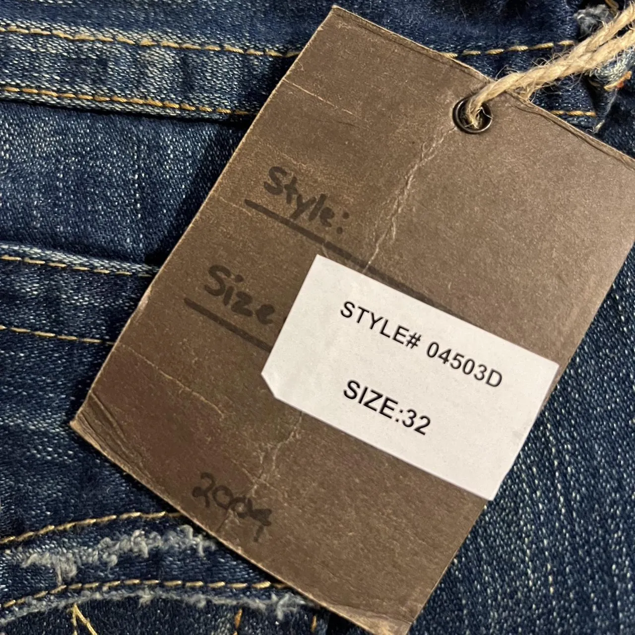 Vintage 2004 True Religion Distressed Flared Jeans, photo 7 of 8